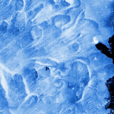 mavi mürekkep deseni lekeler, soyut arkaplan