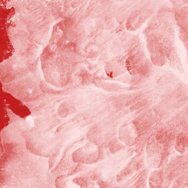 Beyaz kağıt arka planda renkli mürekkep ve suluboya doku. Gradyan boya darbeleri ve kalsiyum kaybı etkisi. El boyaması gouache soyut görüntü. Tuvali dağıt..