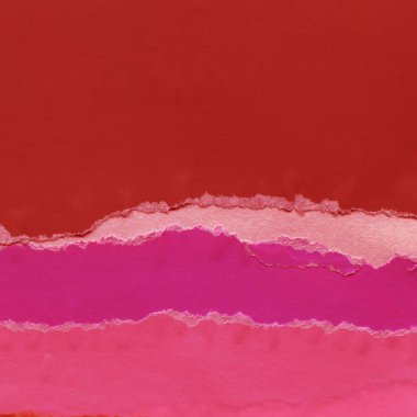 Çeşitli kağıtların kolajı, renkli soyut arkaplan  