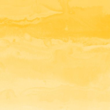 Kağıt arkaplanda sarı gerçekçi suluboya dokusu.