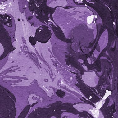 boya desenli mor mermer arkaplan