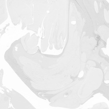 Gümüş mermer arka planda boya sıçramış desen