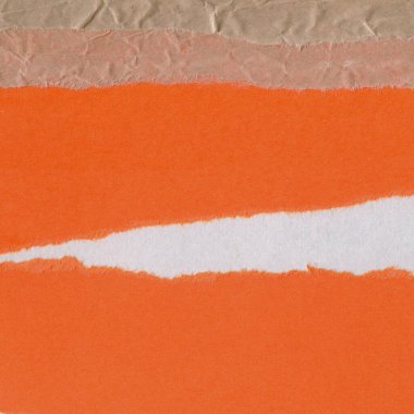 Çeşitli kağıtların kolajı, renkli soyut arkaplan  