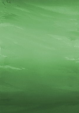 Yeşil Gouache dokusu, soyut arkaplan