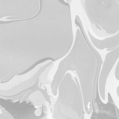 Gümüş mermer arka planda boya sıçramış desen