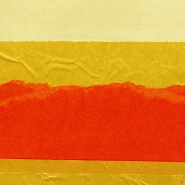 Çeşitli kağıtların kolajı, renkli soyut arkaplan  