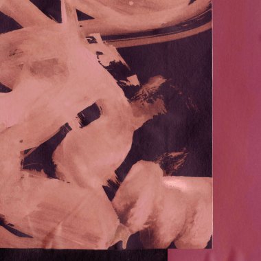 Çeşitli kağıtların kolajı, renkli soyut arkaplan  