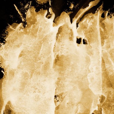 Beyaz kağıt arka planda renkli mürekkep ve suluboya doku. Gradyan boya darbeleri ve kalsiyum kaybı etkisi. El boyaması gouache soyut görüntü. Tuvali dağıt..