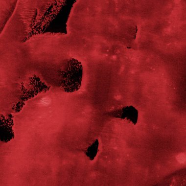 Beyaz kağıt arka planda renkli mürekkep ve suluboya doku. Gradyan boya darbeleri ve kalsiyum kaybı etkisi. El boyaması gouache soyut görüntü. Tuvali dağıt..