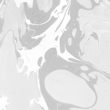 Gümüş mermer arka planda boya sıçramış desen