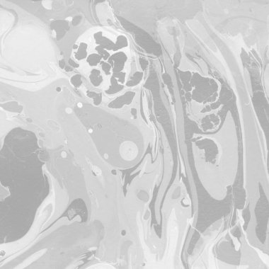 Gümüş mermer arka planda boya sıçramış desen