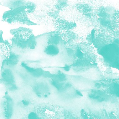 Beyaz kağıt arka planda renkli mürekkep ve suluboya doku. Gradyan boya darbeleri ve kalsiyum kaybı etkisi. El boyaması gouache soyut görüntü. Tuvali dağıt..