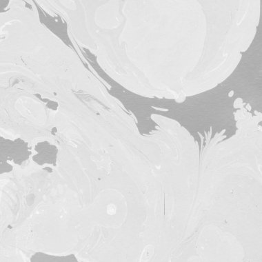 Gümüş mermer arka planda boya sıçramış desen