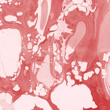 Boya desenli kırmızı mermer arkaplan