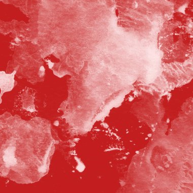 Beyaz kağıt arka planda renkli mürekkep ve suluboya doku. Gradyan boya darbeleri ve kalsiyum kaybı etkisi. El boyaması gouache soyut görüntü. Tuvali dağıt..