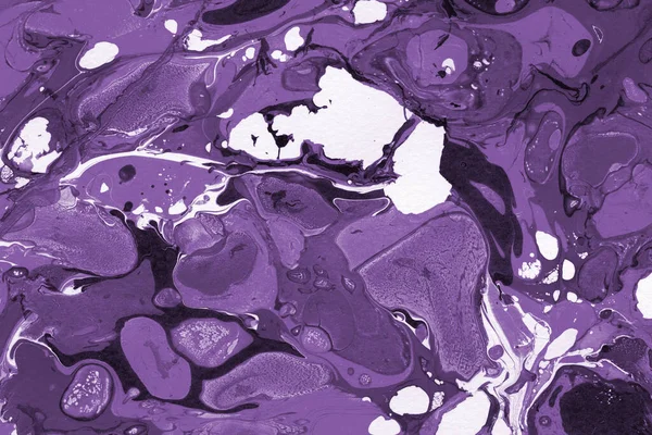 purple Marble background with paint splashes texture