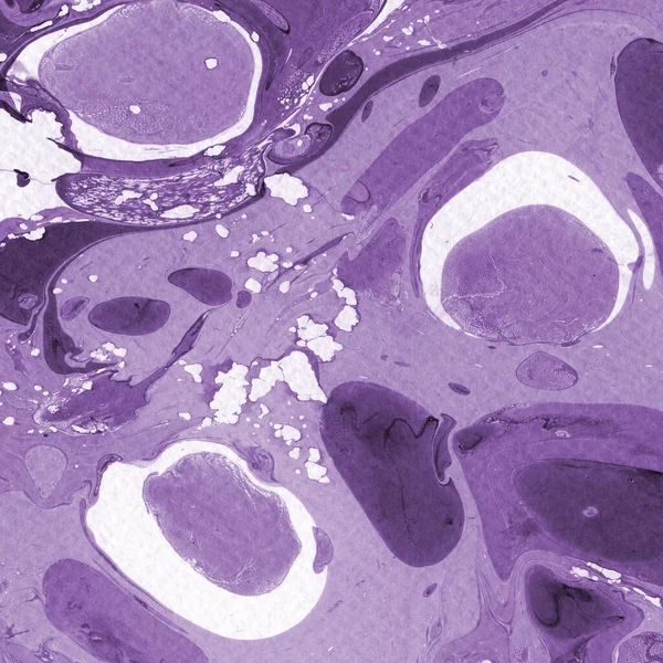 Фиолетовый Мраморный Фон Брызгами Краски Текстуры — стоковое фото