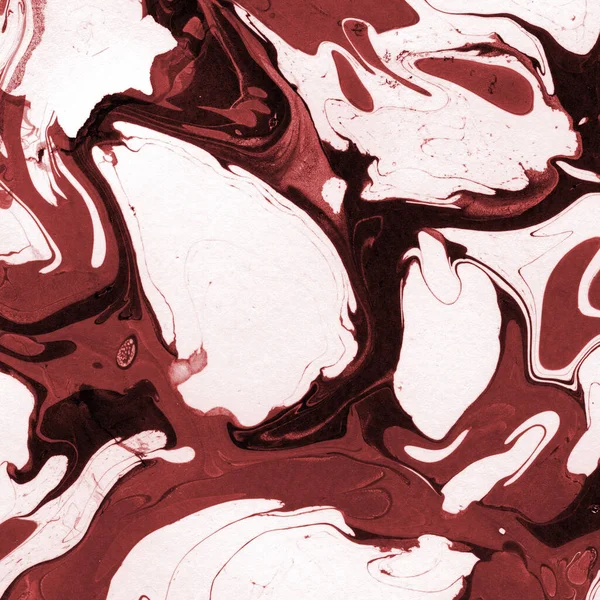 red marble background with paint splashes texture
