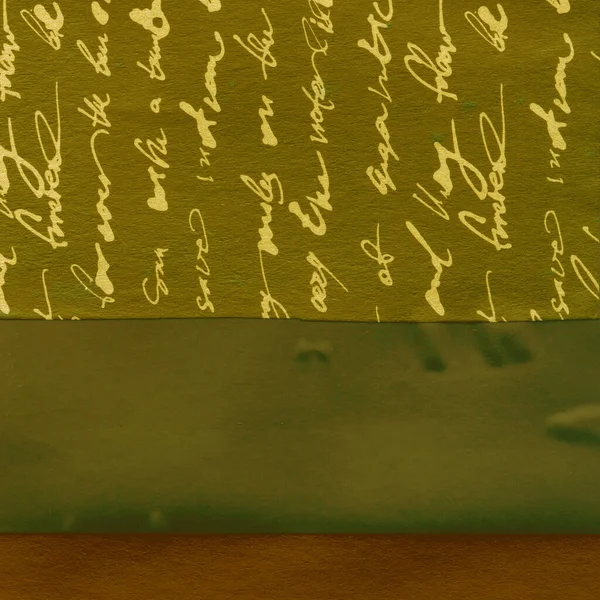 Çeşitli kağıtların kolajı, renkli soyut arkaplan  