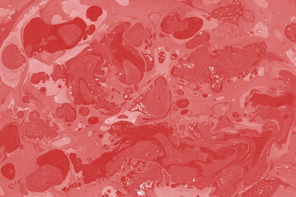 Boya desenli kırmızı mermer arkaplan