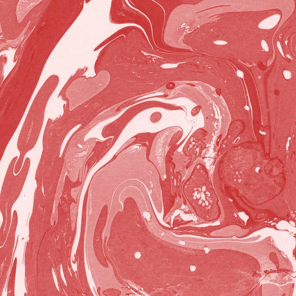 Boya desenli kırmızı mermer arkaplan