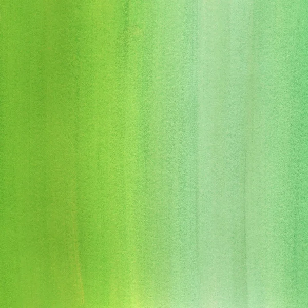 Πράσινο Φόντο Ακουαρέλα Ρεαλιστική Υφή Χαρτιού — Φωτογραφία Αρχείου