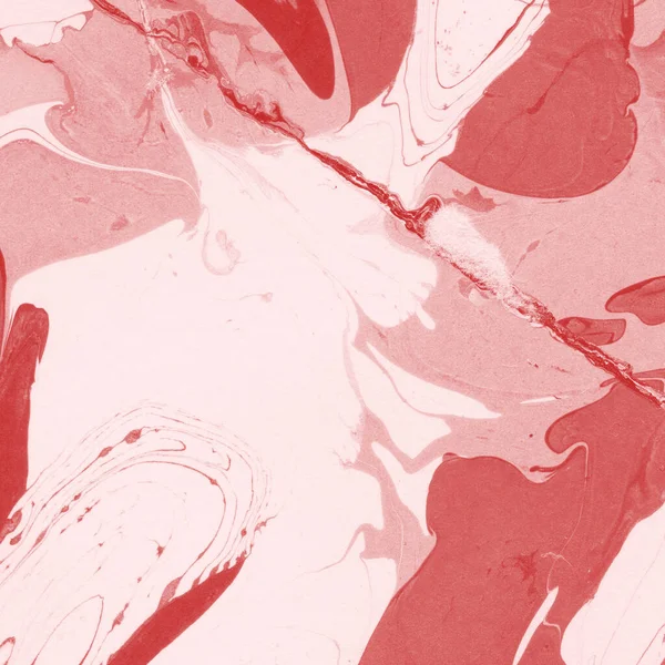 Boya desenli kırmızı mermer arkaplan