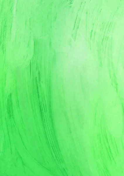 Zöld Akvarell Háttér Realisztikus Papír Textúra — Stock Fotó