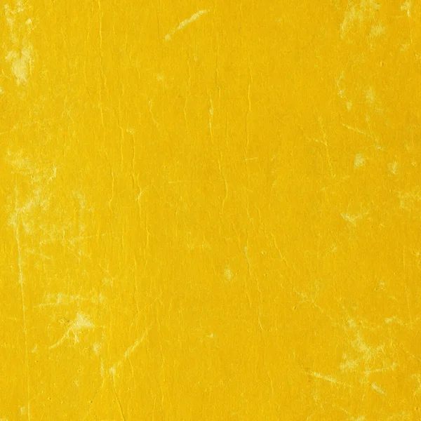 Abstrakte Gelbe Alte Papier Textur Hintergrund — Stockfoto