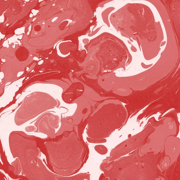 Boya desenli kırmızı mermer arkaplan