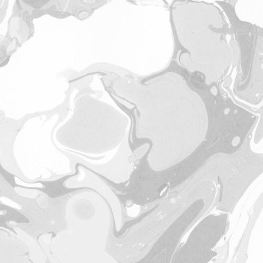 Gümüş mermer arka planda boya sıçramış desen