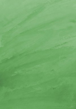 Yeşil Gouache dokusu, soyut arkaplan