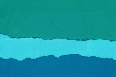 Çeşitli kağıtların kolajı, renkli soyut arkaplan  