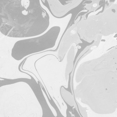 Gümüş mermer arka planda boya sıçramış desen