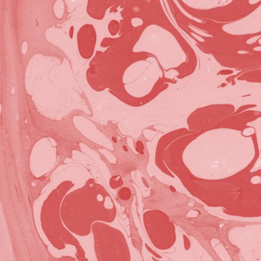 Boya desenli kırmızı mermer arkaplan