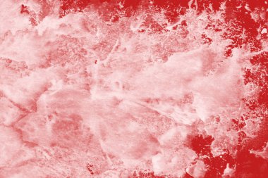 Beyaz kağıt arka planda renkli mürekkep ve suluboya doku. Gradyan boya darbeleri ve kalsiyum kaybı etkisi. El boyaması gouache soyut görüntü. Tuvali dağıt..