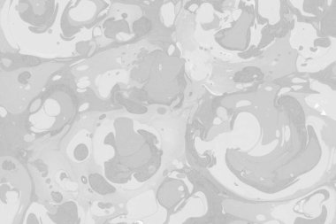 Gümüş mermer arka planda boya sıçramış desen