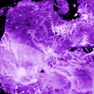 Beyaz kağıt arka planda renkli mürekkep ve suluboya doku. Gradyan boya darbeleri ve kalsiyum kaybı etkisi. El boyaması gouache soyut görüntü. Tuvali dağıt..