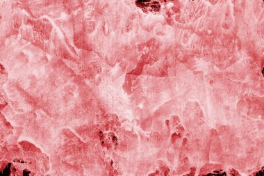 Beyaz kağıt arka planda renkli mürekkep ve suluboya doku. Gradyan boya darbeleri ve kalsiyum kaybı etkisi. El boyaması gouache soyut görüntü. Tuvali dağıt..