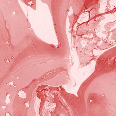 Boya desenli kırmızı mermer arkaplan