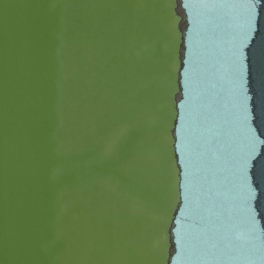 Çeşitli kağıtların kolajı, renkli soyut arkaplan  