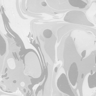 Gümüş mermer arka planda boya sıçramış desen