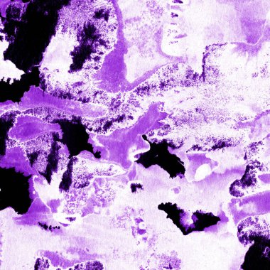 Beyaz kağıt arka planda renkli mürekkep ve suluboya doku. Gradyan boya darbeleri ve kalsiyum kaybı etkisi. El boyaması gouache soyut görüntü. Tuvali dağıt..