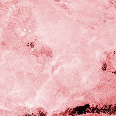 Beyaz kağıt arka planda renkli mürekkep ve suluboya doku. Gradyan boya darbeleri ve kalsiyum kaybı etkisi. El boyaması gouache soyut görüntü. Tuvali dağıt..