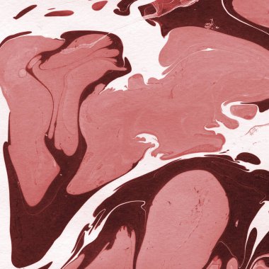 Boya desenli kırmızı mermer arkaplan