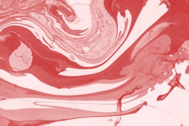 Boya desenli kırmızı mermer arkaplan