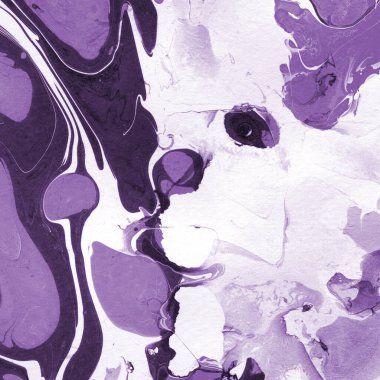 boya desenli mor mermer arkaplan