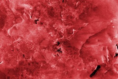 Beyaz kağıt arka planda renkli mürekkep ve suluboya doku. Gradyan boya darbeleri ve kalsiyum kaybı etkisi. El boyaması gouache soyut görüntü. Tuvali dağıt..