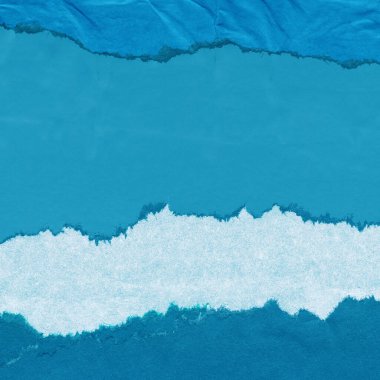 Çeşitli kağıtların kolajı, renkli soyut arkaplan  