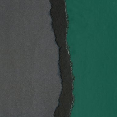 Çeşitli kağıtların kolajı, renkli soyut arkaplan  